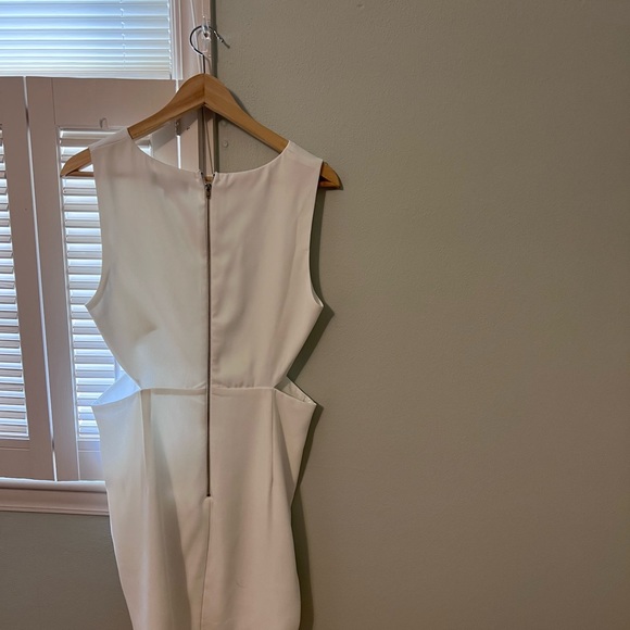 White mini cutout dress from Lulu’s - Picture 2 of 2